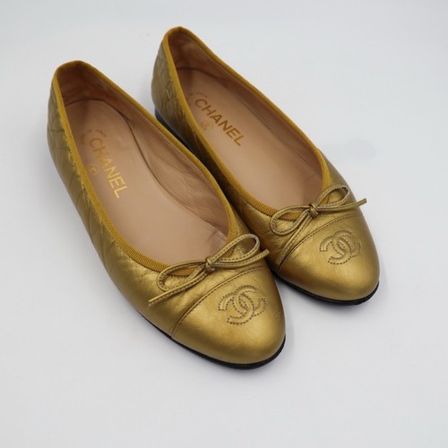 Ballerina chanel oro originale - chanel,