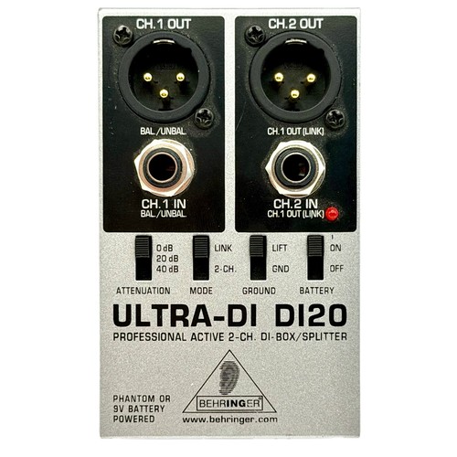 Behringer ultra di20 - behringer, ultra-di