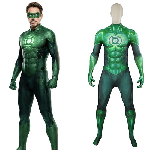 Tuta cosplay lanterna verde