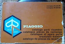 CATALOGO RICAMBI ORIGINALE Piaggio Vespa PX 125- 200 E 1978  spare parts catalog