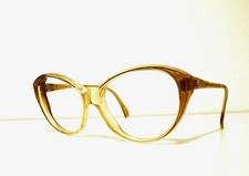 Lancel Paris occhiali da sole Butterfly vtg Eyeglasses Montatura + Versace Case