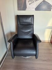  Poltrona Relax Reclinabile con Seduta Imbottita e Poggiapiedi,x casa e ufficio