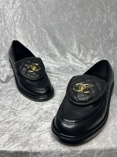 Scarpe mocassino chanel nere - scarpe,