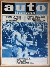 Auto Italiana - Anno 44 - numero 23 - 6 Giugno 1963 - Fiat 1500 Berlina