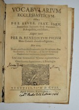 VOCABOLARIUM ECCLESIASTICUM