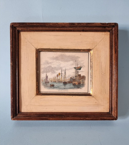 Quadro litografia cornice - litografia,