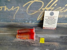 TO-R2607 - COPPIA MANOPOLE ROSSE BIEMME 22mm VESPA LAMBRETTA APE AN