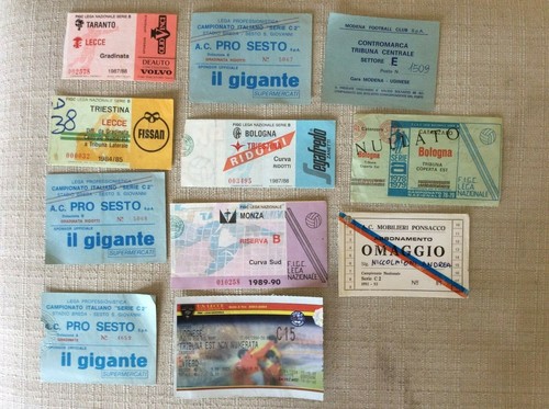 Biglietti calcio pro - biglietti, sesto
