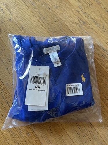 Felpa maglione pile - blu, ralph