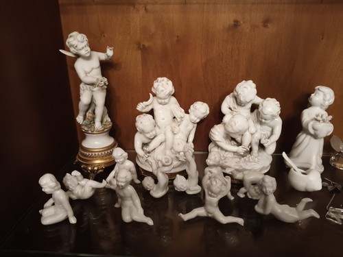 Lotto porcellane capodimonte - lotto,