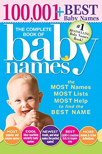 Complete book baby names - book,