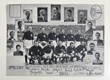 1949 foto calcio GRANDE TORINO SUPERGA fotografia formato 23,5 x 17,5 cm
