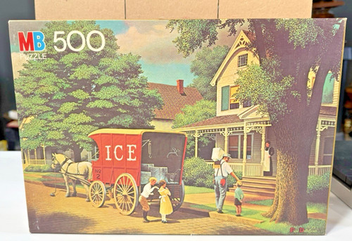 Puzzle 500 pezzi vintage 1982