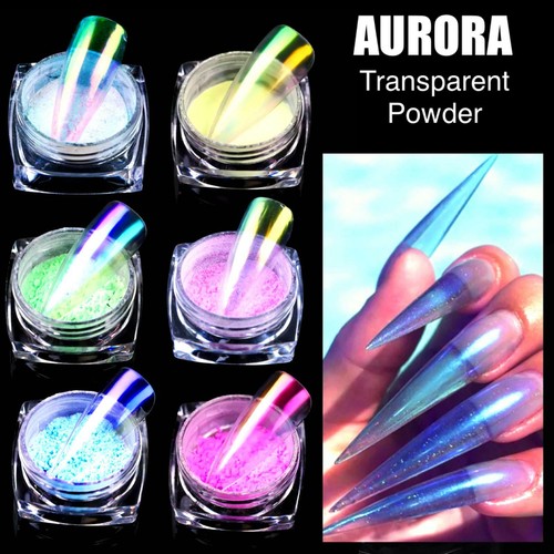 Aurora polvere unghie - polvere, magica
