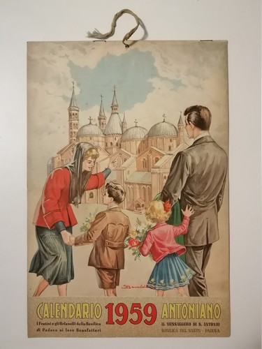 Calendario antoniano 1959 - antoniano, i