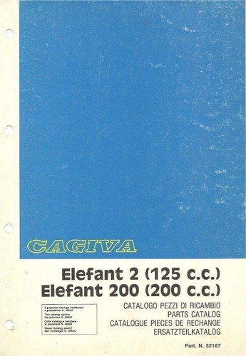 Riproduzione catalogo parti - riproduzione, di
