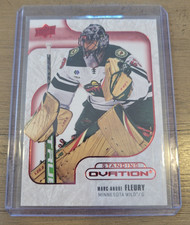 MARC-ANDRE FLEURY 2022-23 PONTE SUPERIORE HOCKEY STANDING OVATION ROSSO SP/100 #52 WILD