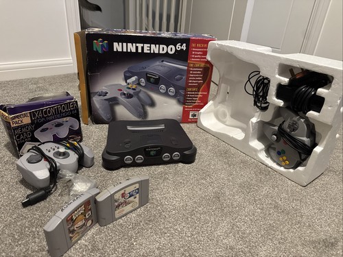 Console nintendo n64 boxed - console,