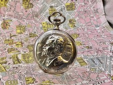 Tavannes Watch Co . Commemorativo del Fondatore Henry Sandoz  . OROLOGIO TASCA