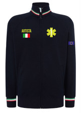 Felpa tricolore Italia
