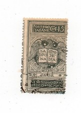 Regno 1921 Dante 15c. grigio