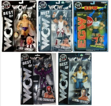 WWE ACTION FIGURE SERIE BEST OF WCW E ECW JAKKS TOY, WRESTLING, NEW
