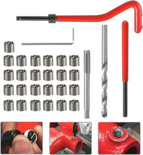 Kit Riparazione Filetti M6 X 1 Mm 30Pz Kit Riparazione Strumento Filettatura Int