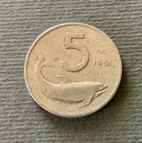 Italia repubblica lire - 5,