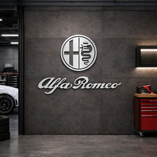 Alfa Romeo Logo Crest 80cm