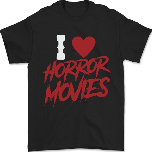 Adoro film horror maglietta - i,