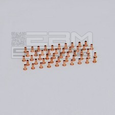 50 pz Rivetti 0,8mm per fori metallizati PCB millefori BUNGARD - ART. AP15