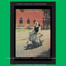 Anni '50  * Pubblicità Originale "Piaggio, Il Mondo Cambia, Suora in Vespa" Corn