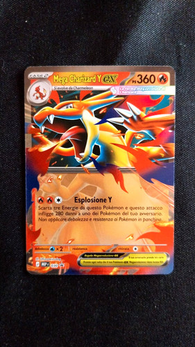 Carta pokemon mega - mega, y