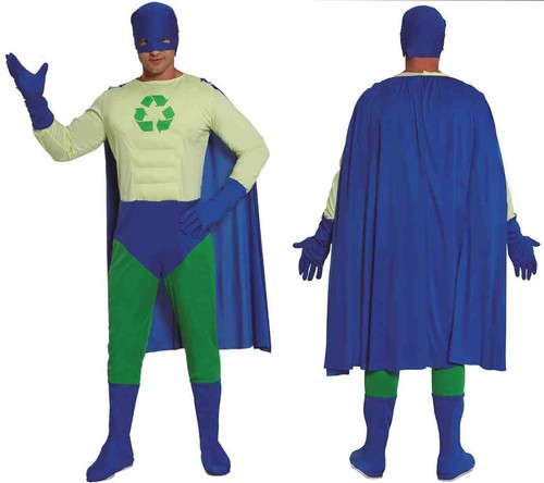 Costume supereroe adulto - supereroe,