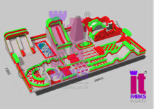  Parco tematico gonfiabile
