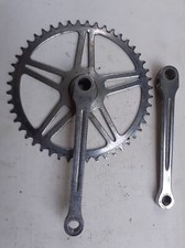 Guarnitura bici uomo sport, marcata ROSSIGNOLI denti 48, Bianchi, Gloria Taurus