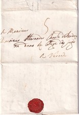 AA317-ANTICA LETTERA DA