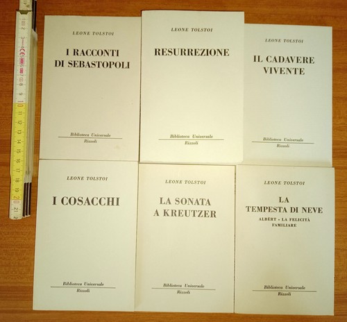 Tolstoi volumi biblioteca - volumi,
