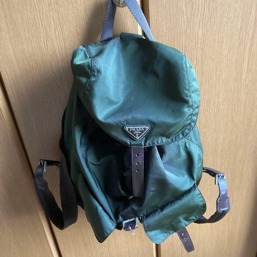 Zaino prada verde - zaino, unisex