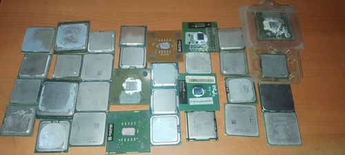 Lotto cpu vari 32pz usati - cpu,