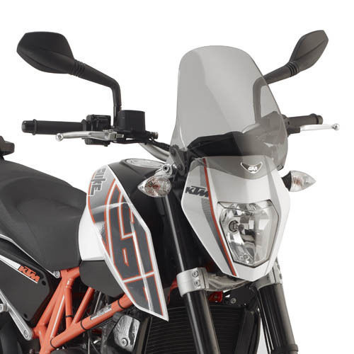 Givi parabrezza cupolino nero - parabrezza,