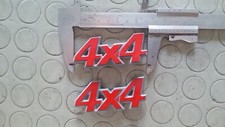 Coppia 2 Mostrine targhette