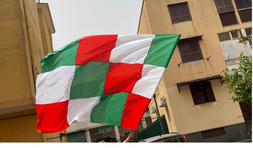 Bandiera italia verde bianco - verde,,