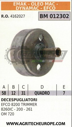 4162027 campana frizione - campana,
