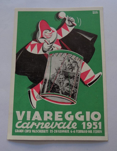 A250 viareggio carnevale 1951 - carnevale,