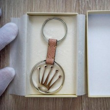 ROLEX Portachiavi Portachiavi Anello Argento Rosa Corona Novità Originale Usato