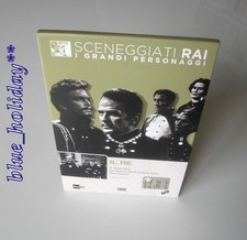 **DVD Sceneggiati RAI i grandi personaggi  IL RE  2PUNTATE come nuovo !!