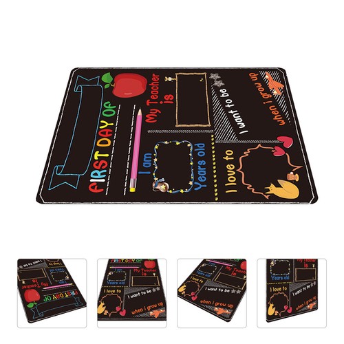 Chalkboard sign milestone - ,