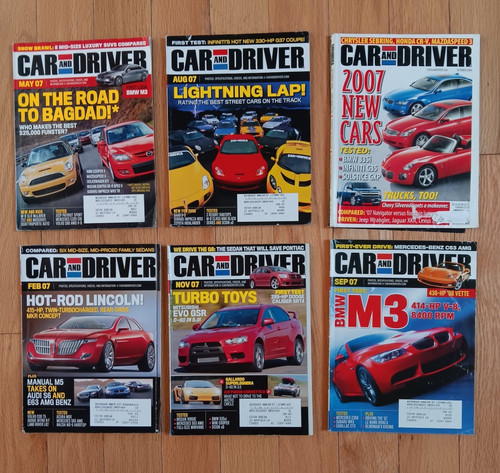 2007 car driver magazine lot - 2007, &