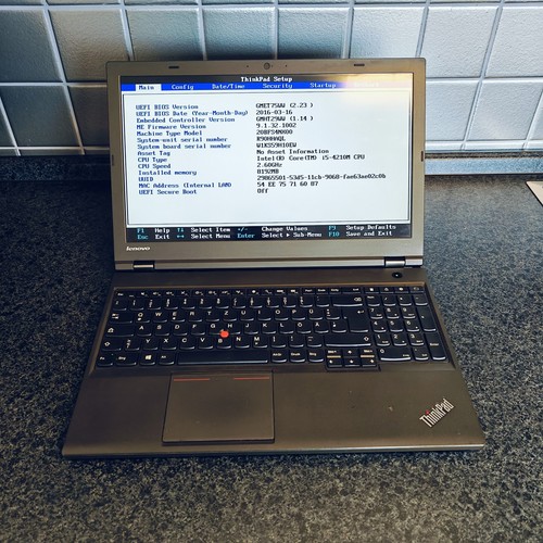 Lenovo thinkpad t540p - t540p, (15"